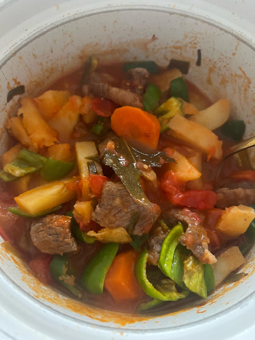 土豆炖牛肉