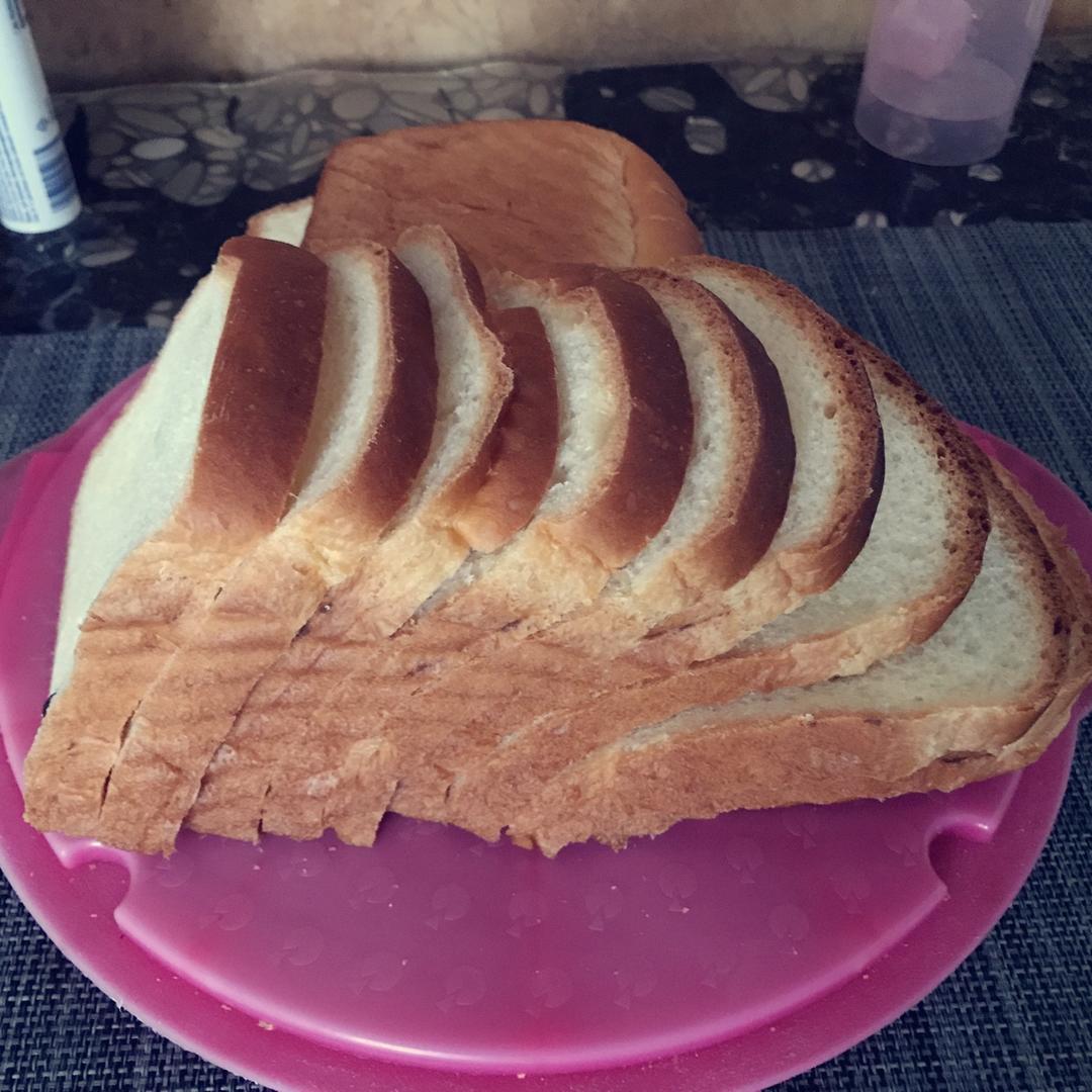 海盐皇后吐司（超好吃😋～面包机和面版、厨师机和面版）