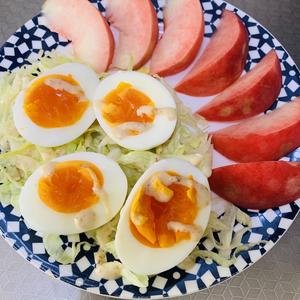 溏心鸡蛋生菜沙拉的做法 步骤9