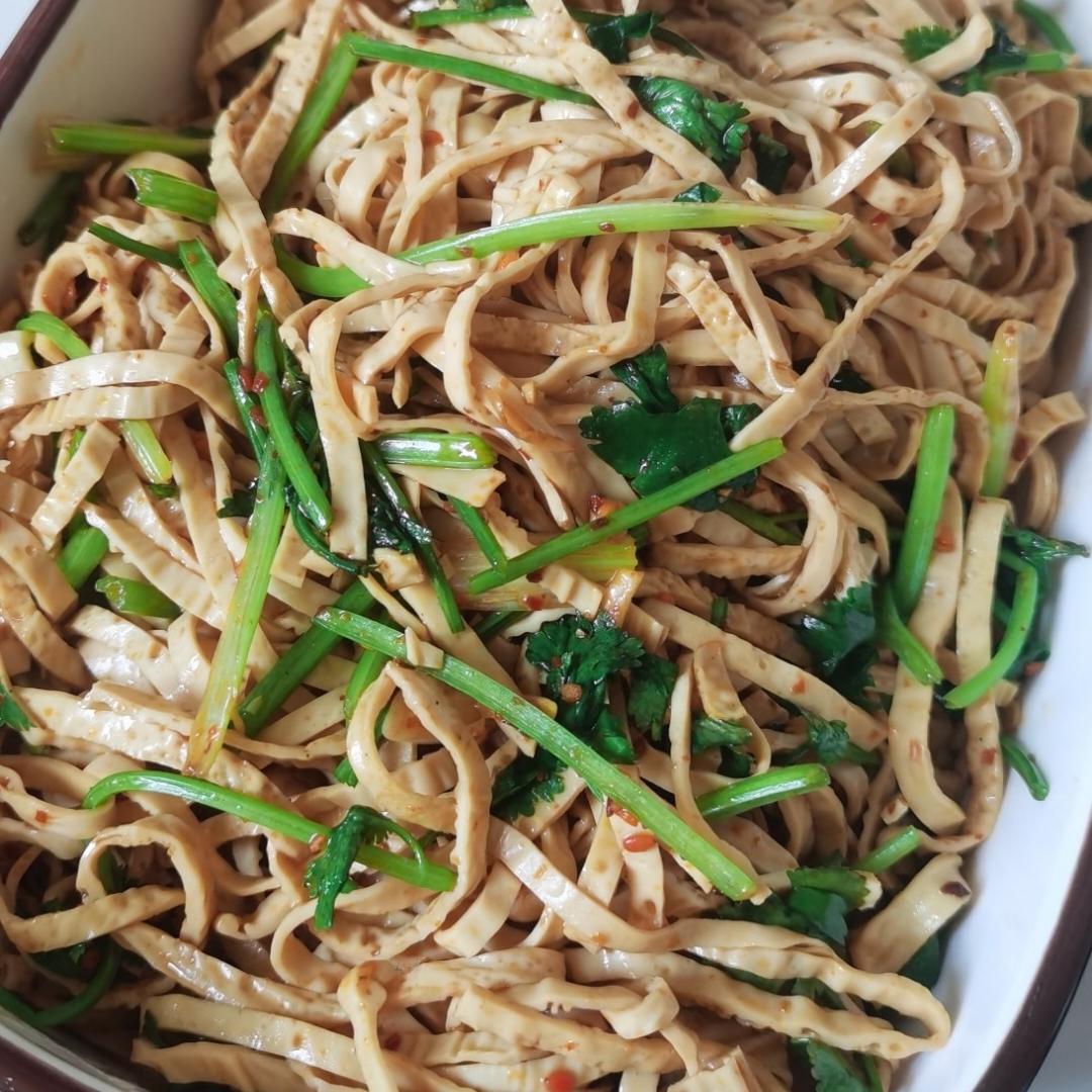 拌豆腐丝