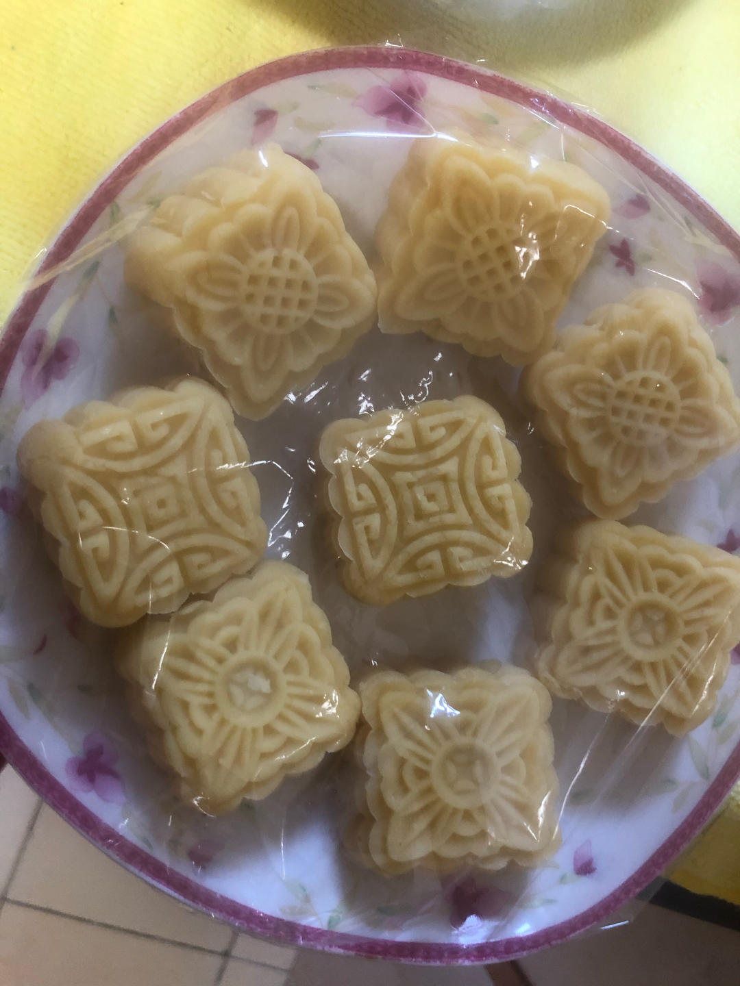 绿豆糕（不用锅炒）