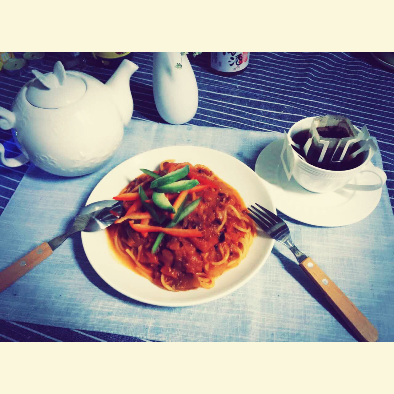 番茄肉酱意大利面