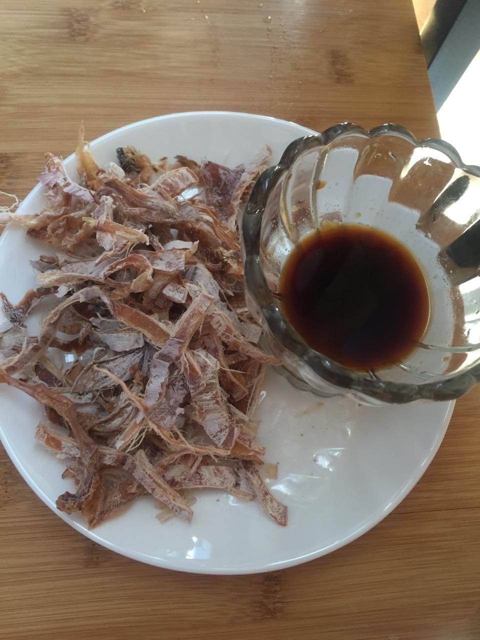 烤箱版烤鱿鱼干