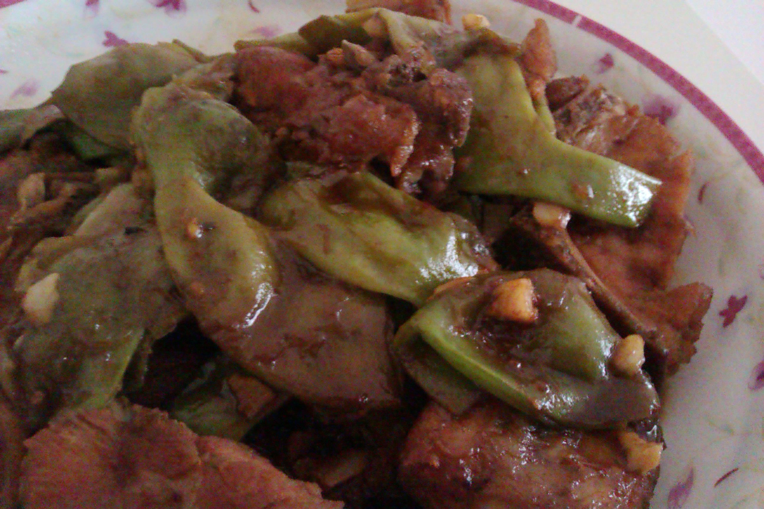 排骨炖豆角