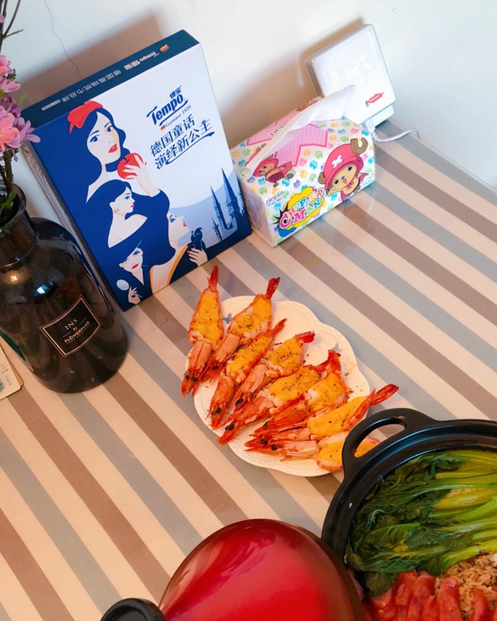 【小森妈妈菜谱】香煎阿根廷芝士红虾