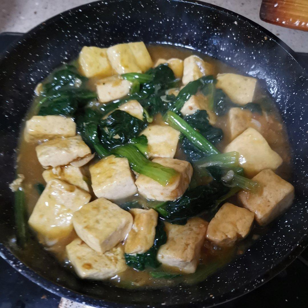 非常入味儿的小白菜炖豆腐