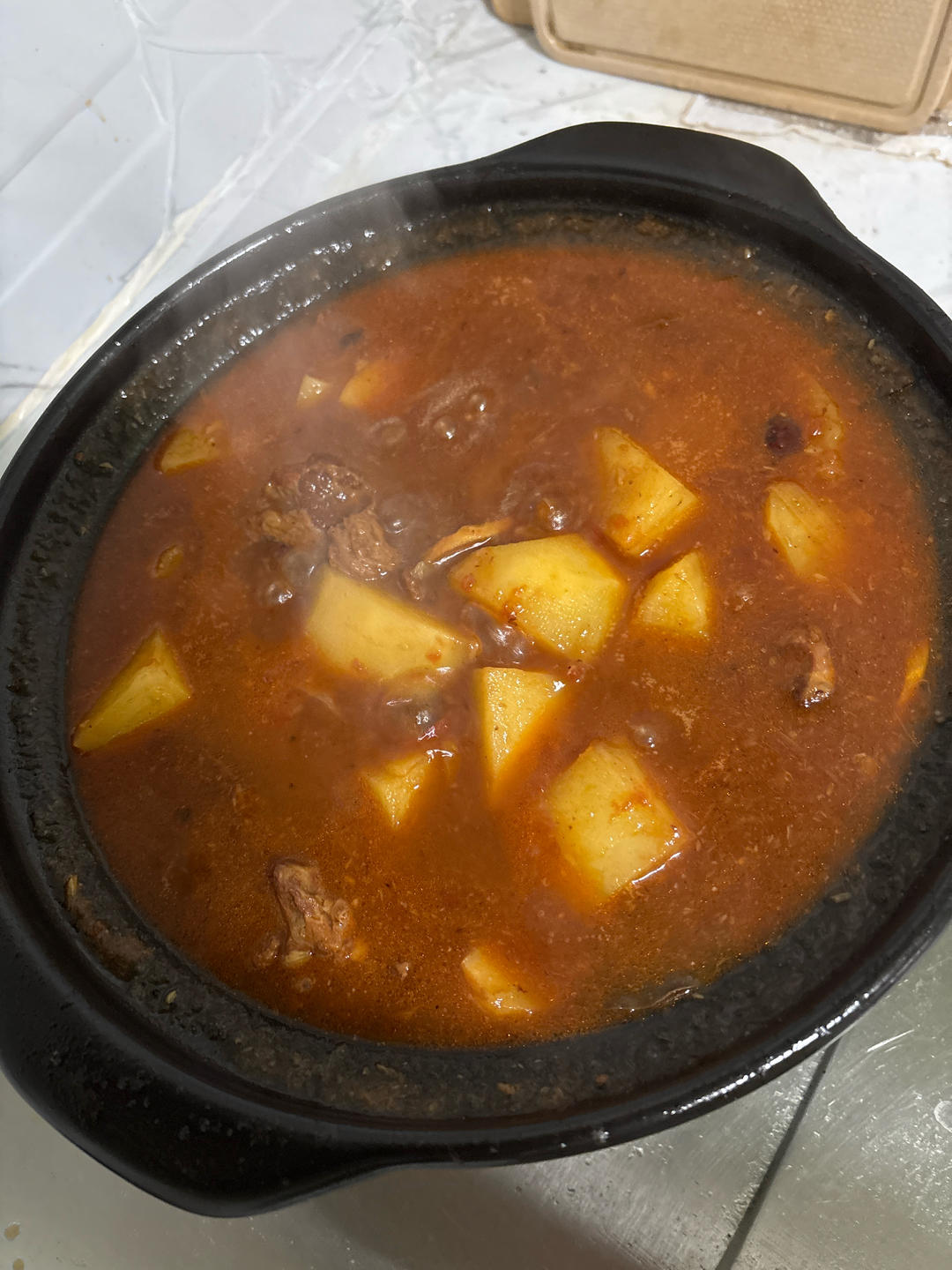 番茄炖牛腩