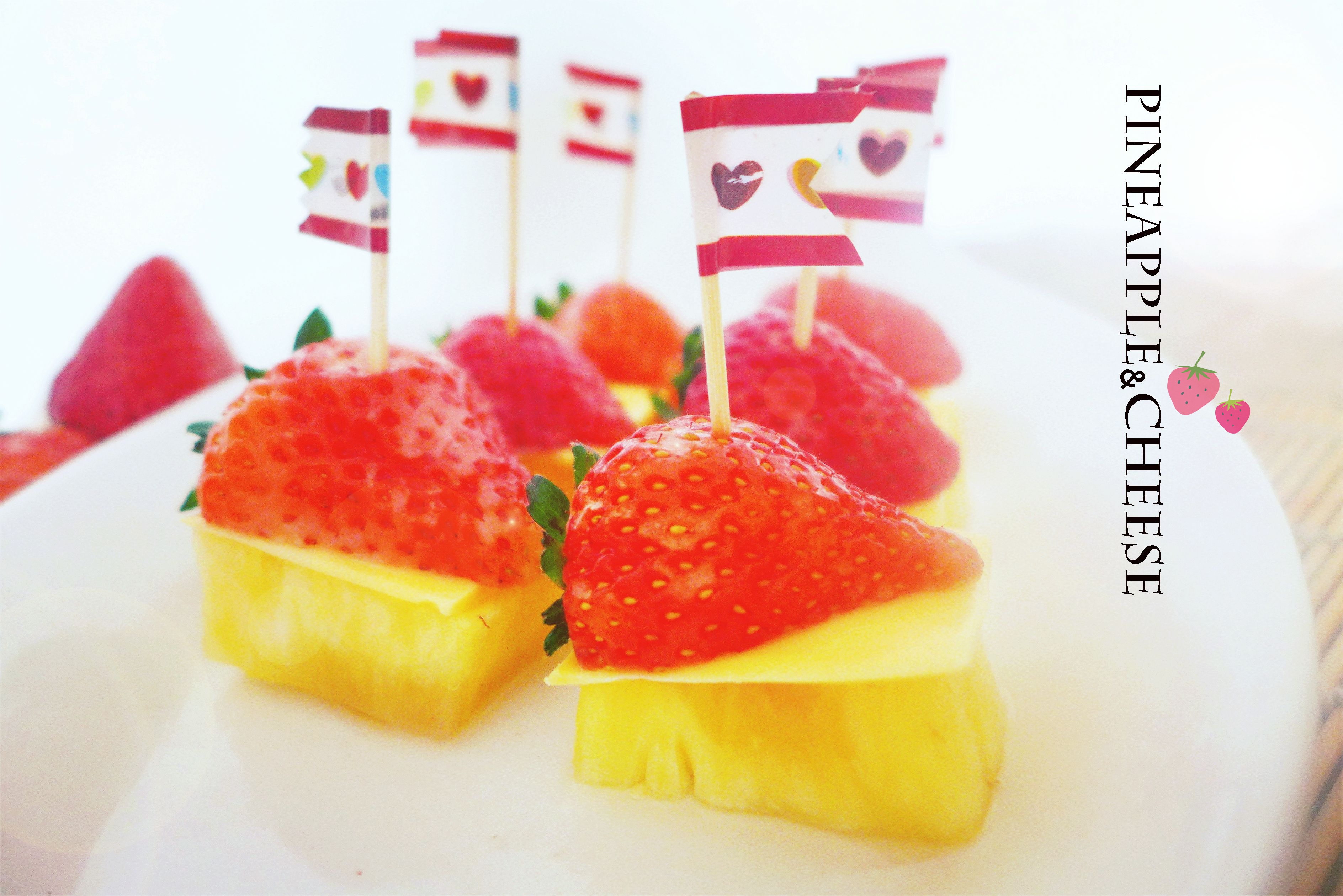 菠萝芝士小甜点