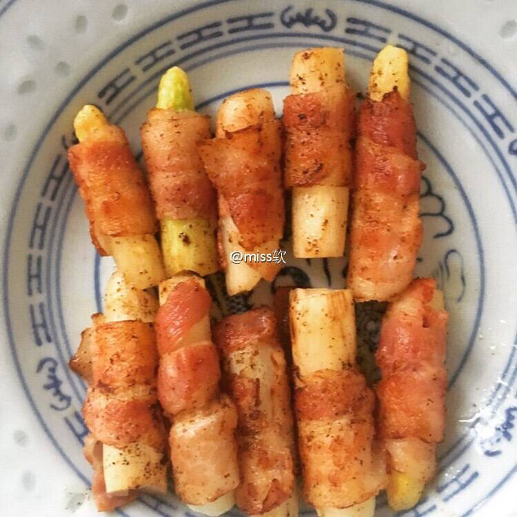 培根芦笋卷