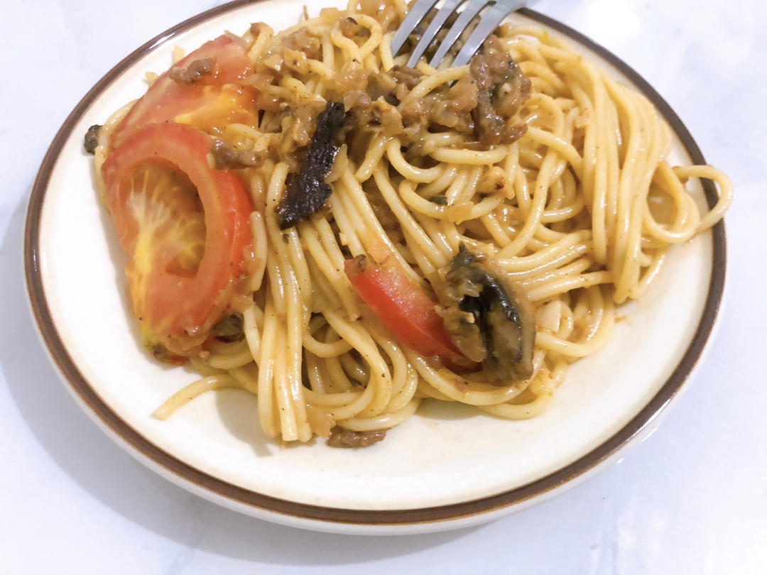 牛肉芝士意大利面