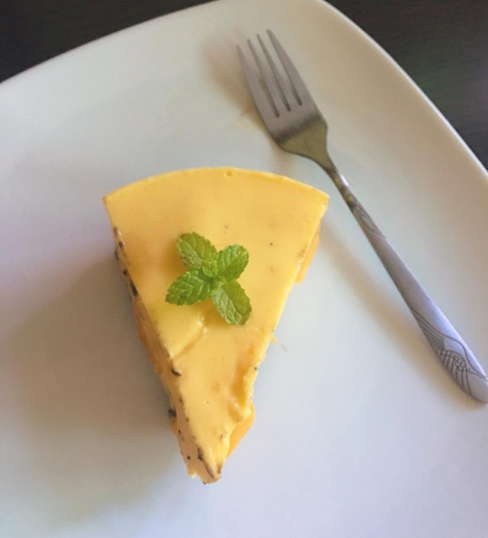 ㊙️无需烤箱❗️零失败芒果酸奶慕斯❗️入口即化