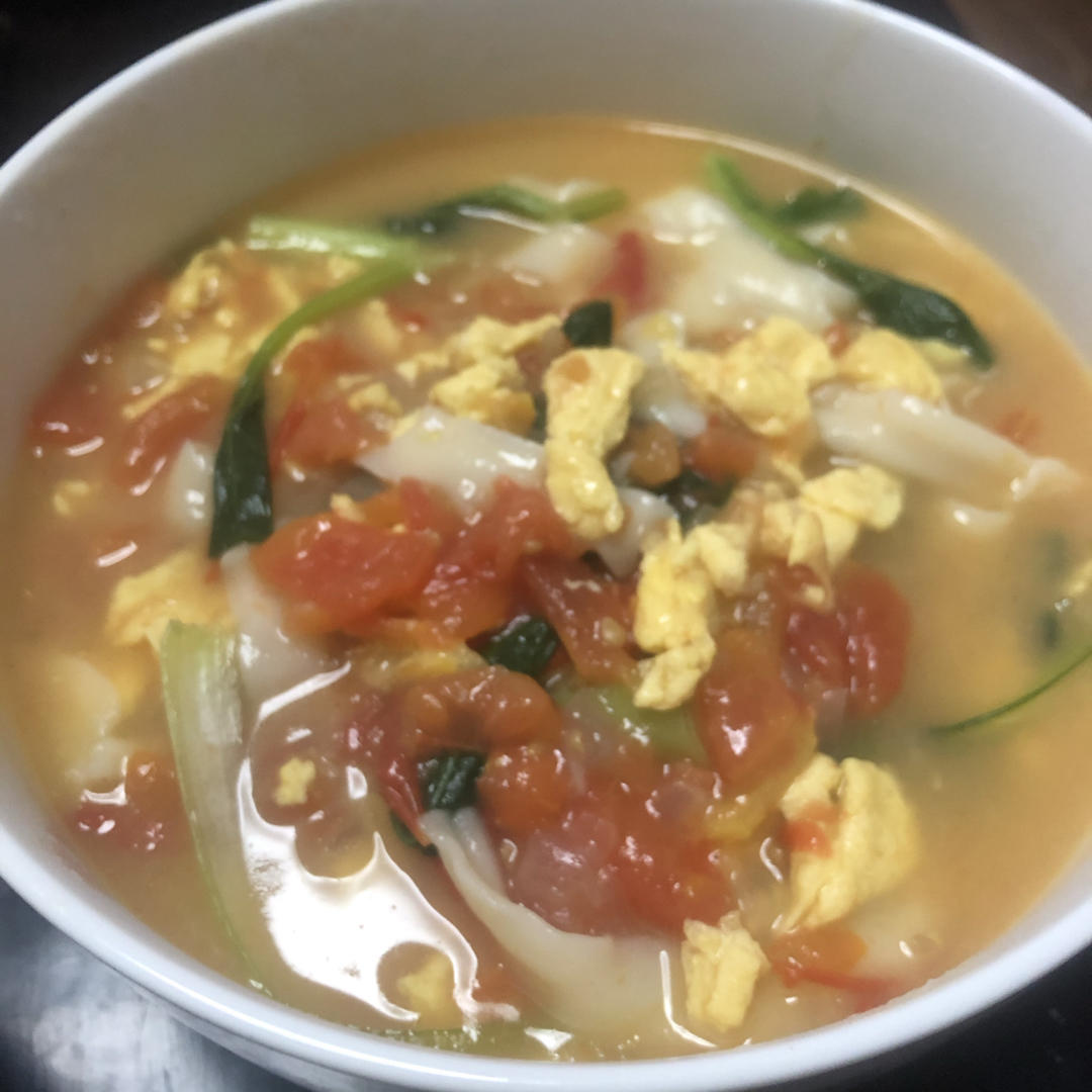 西红柿鸡蛋烩面