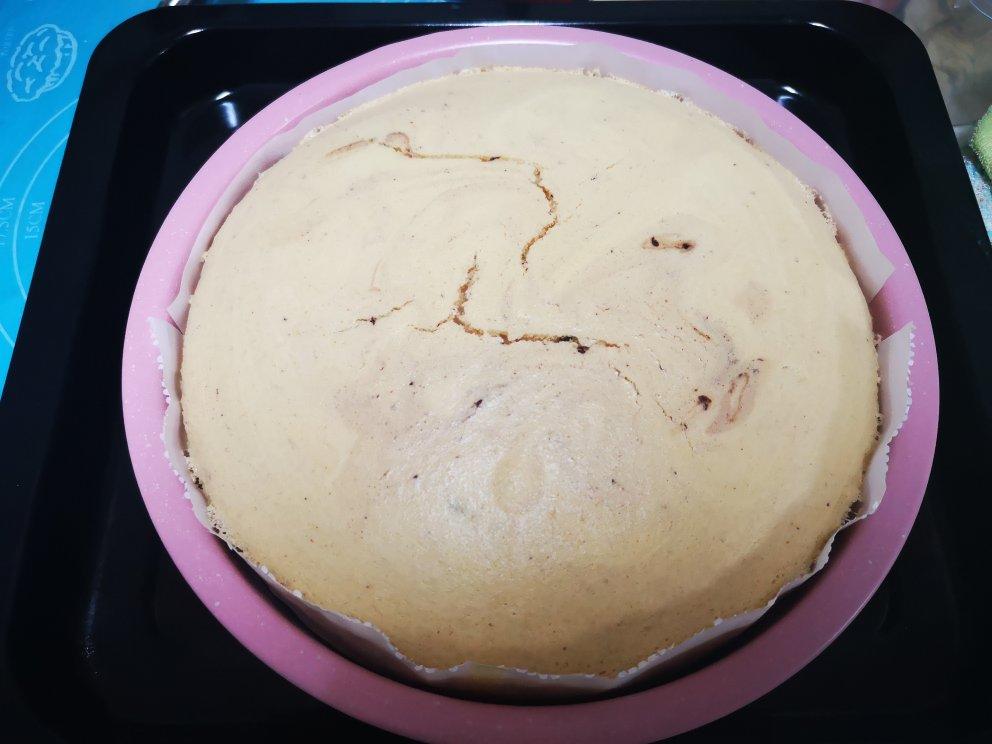 8寸无油戚风蛋糕