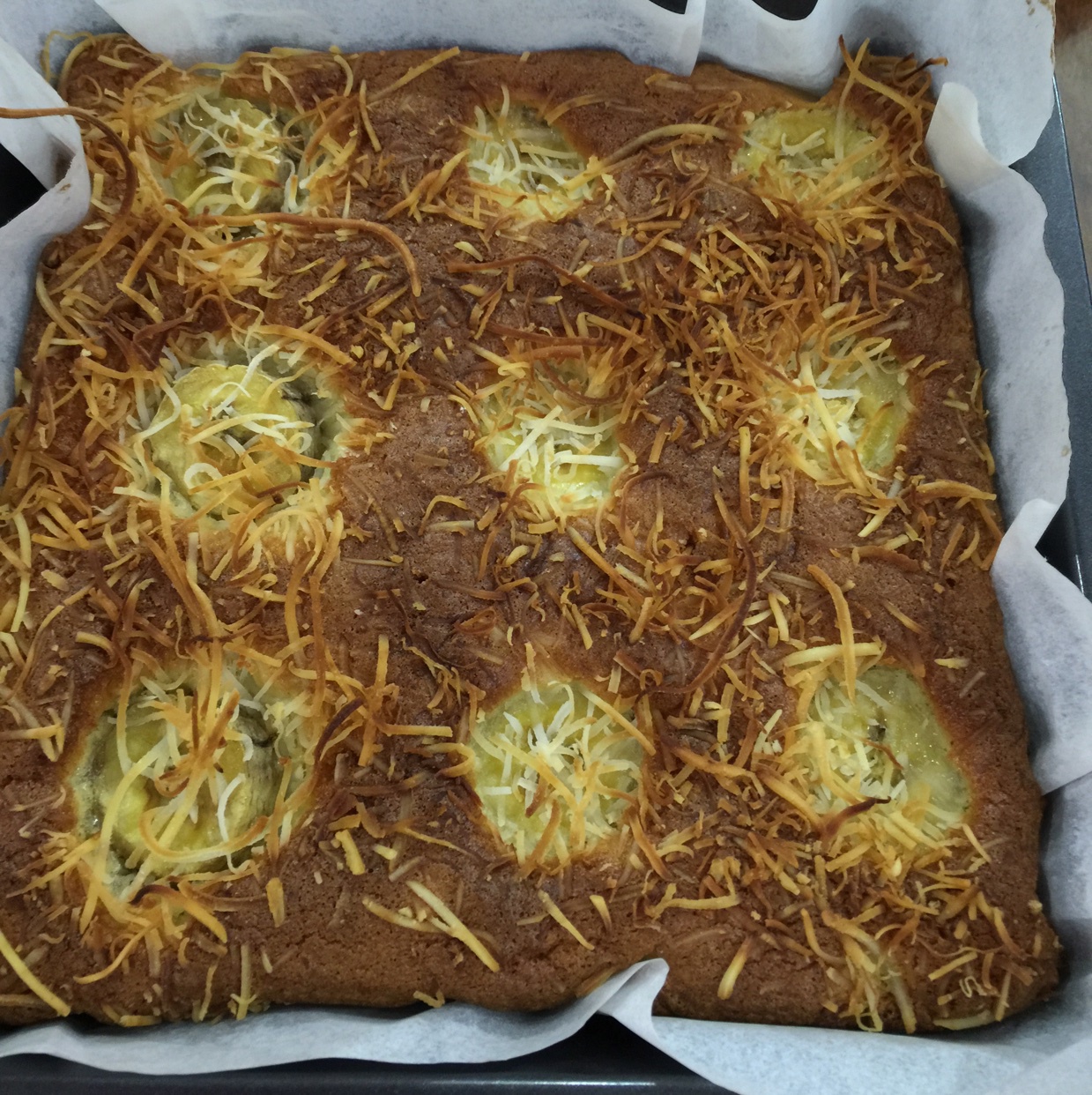 香蕉椰蓉蛋糕