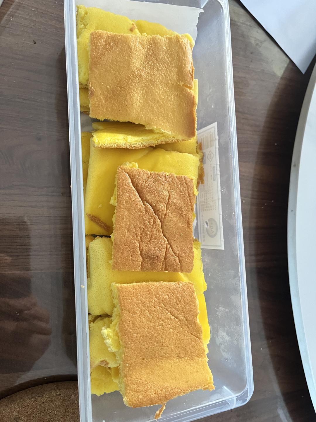 原味基础蛋糕卷