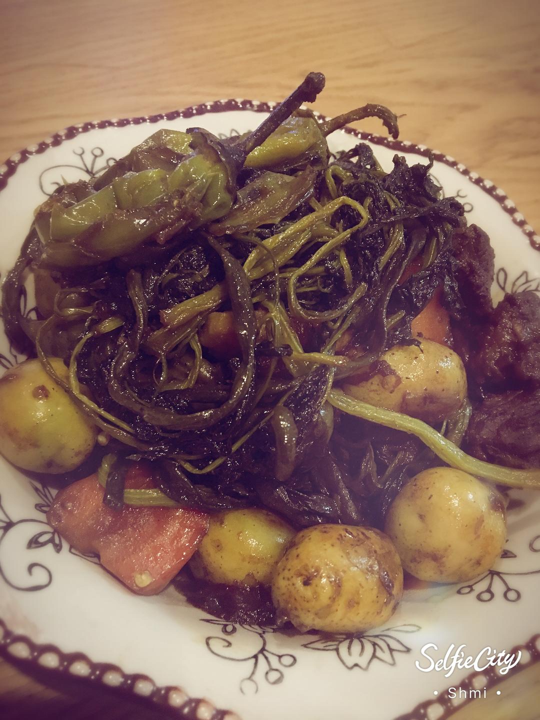 小土豆牛肉乱炖菜