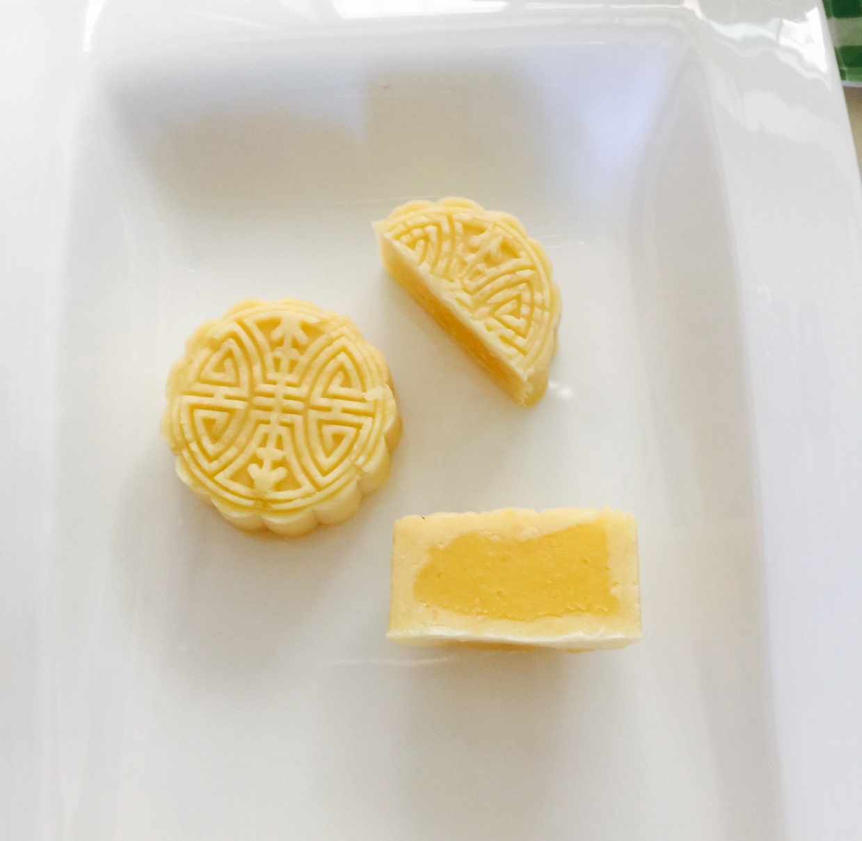 奶黄馅儿和奶黄包