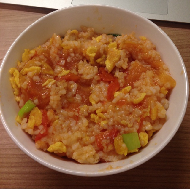 西红柿蛋炒饭