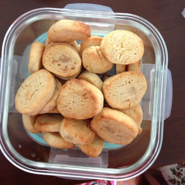 gluepudding做的花生奶油饼干