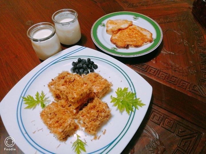 蛋糕卷，肉松蛋糕卷，网红贝贝肉松卷