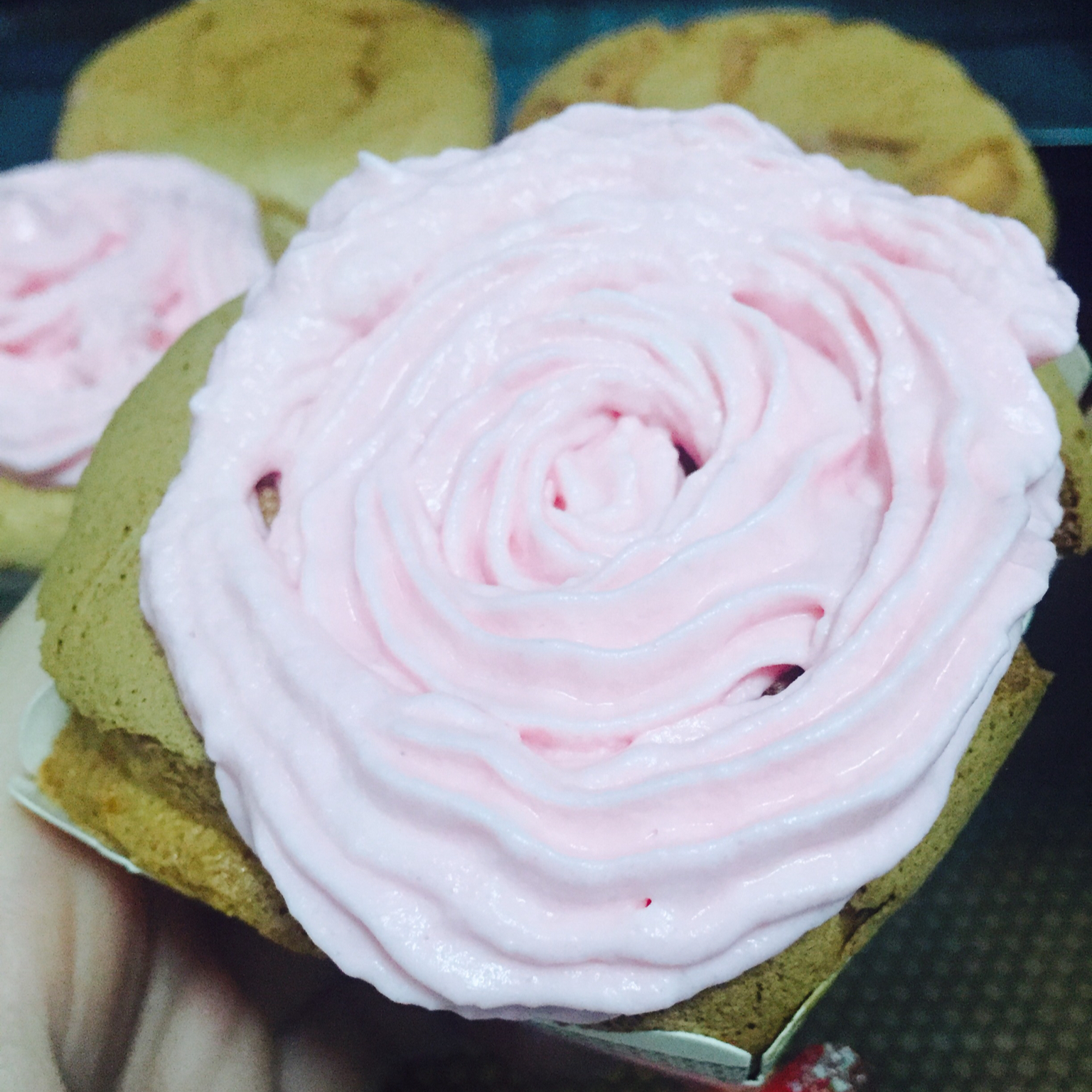 淡奶油纸杯蛋糕