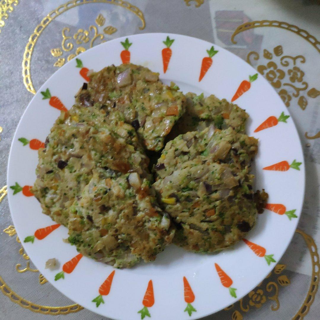 减肥餐低脂鸡胸肉饼