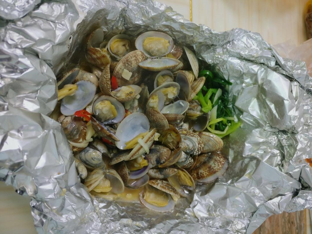 锡纸花甲/锡纸蛏子【曼食慢语】