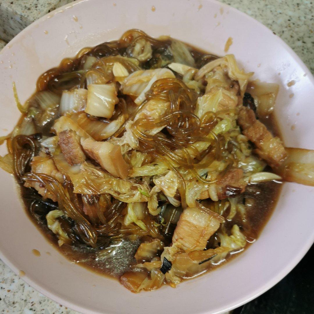 猪肉白菜炖粉条
