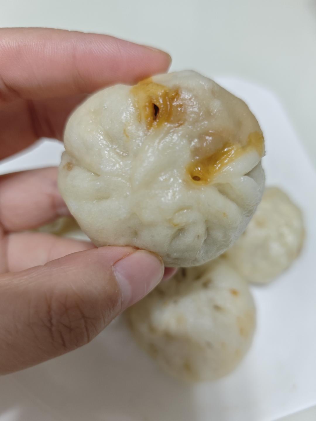 软面透油小笼包成功复刻‼️无需手揉面，香香软软巨好吃，早餐好选择