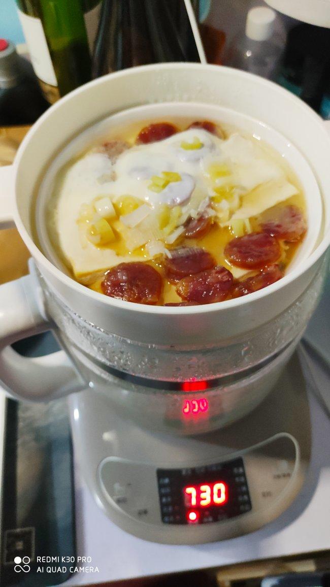 鸡蛋抱豆腐