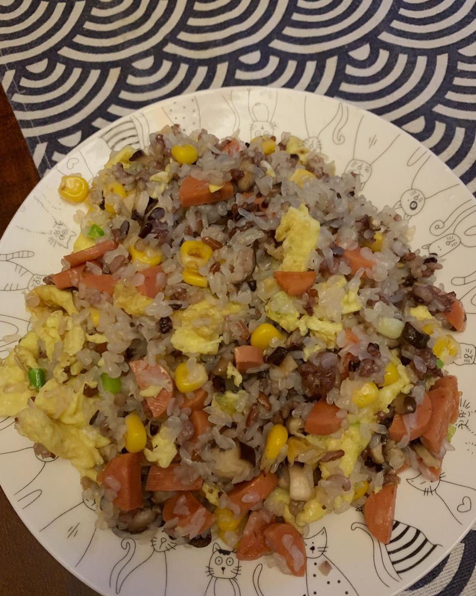 以假乱真的蛋炒饭（魔芋米）生酮友好超低碳水