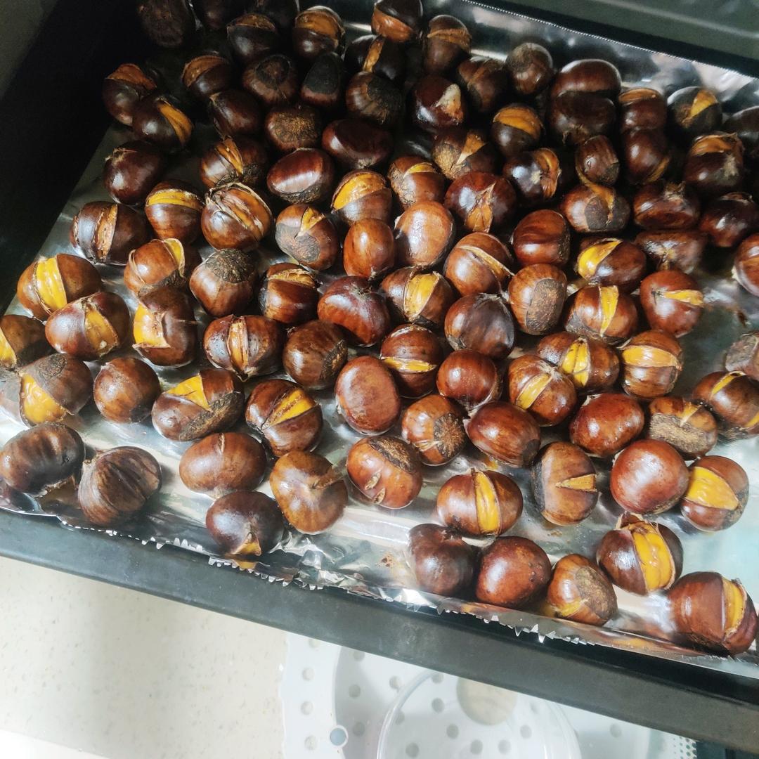 ‼️香甜软糯‼️轻松好剥㊙️烤箱版糖炒栗子