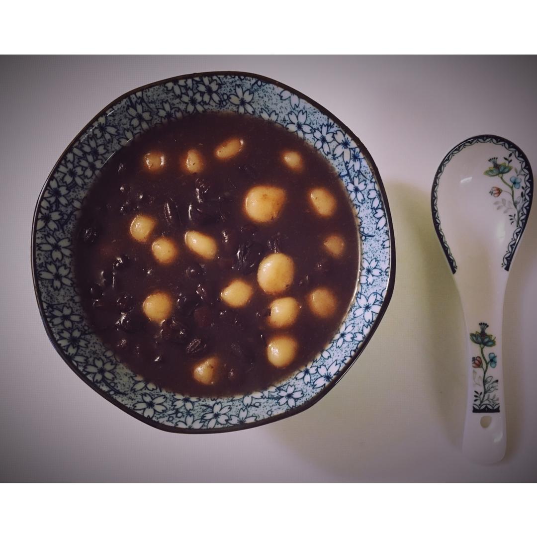 麻麻的红豆小圆子汤