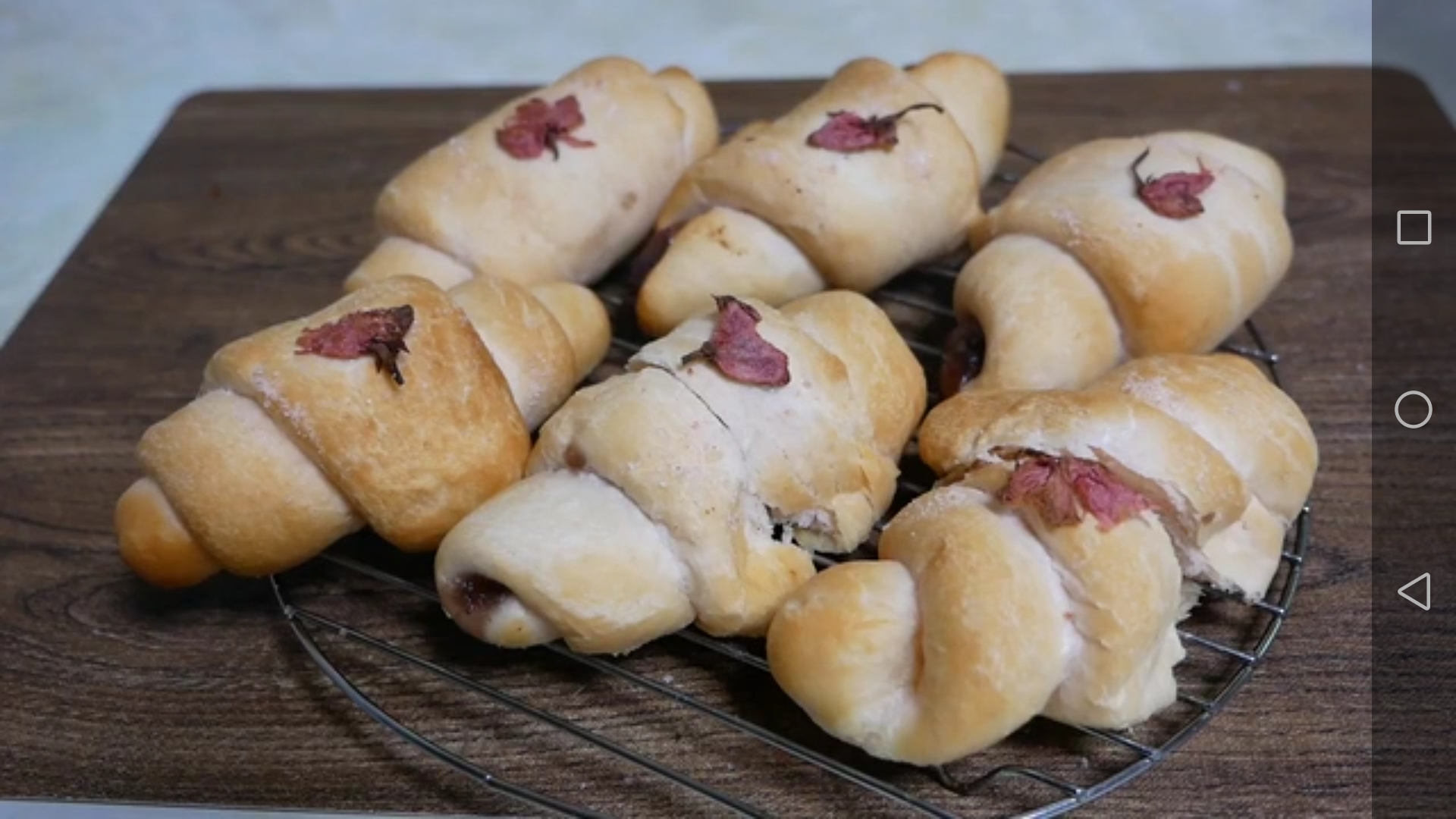 粉嫩樱花🌸盐面包（原味/豆沙）【Ka酱】的做法