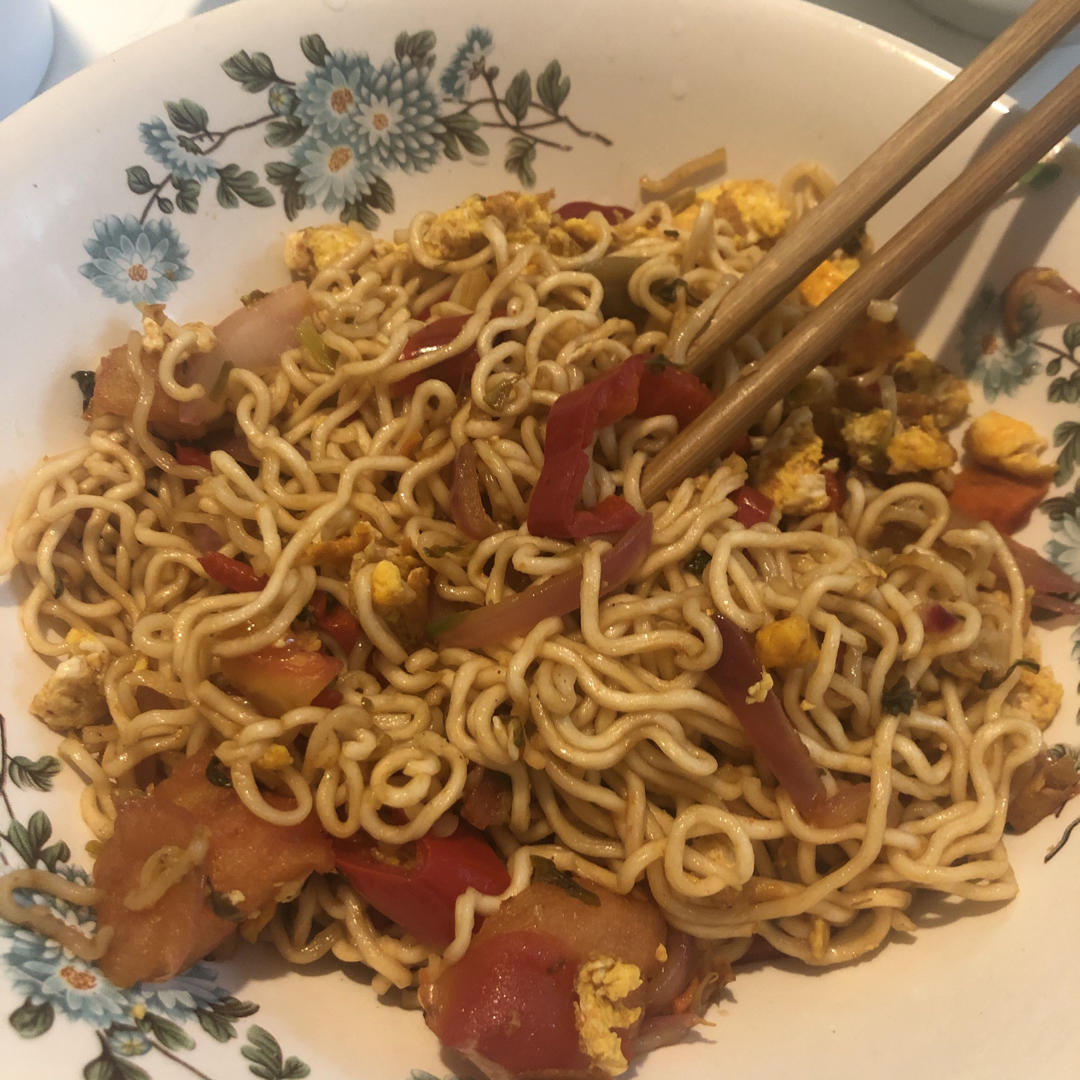 独家蔬菜炒面