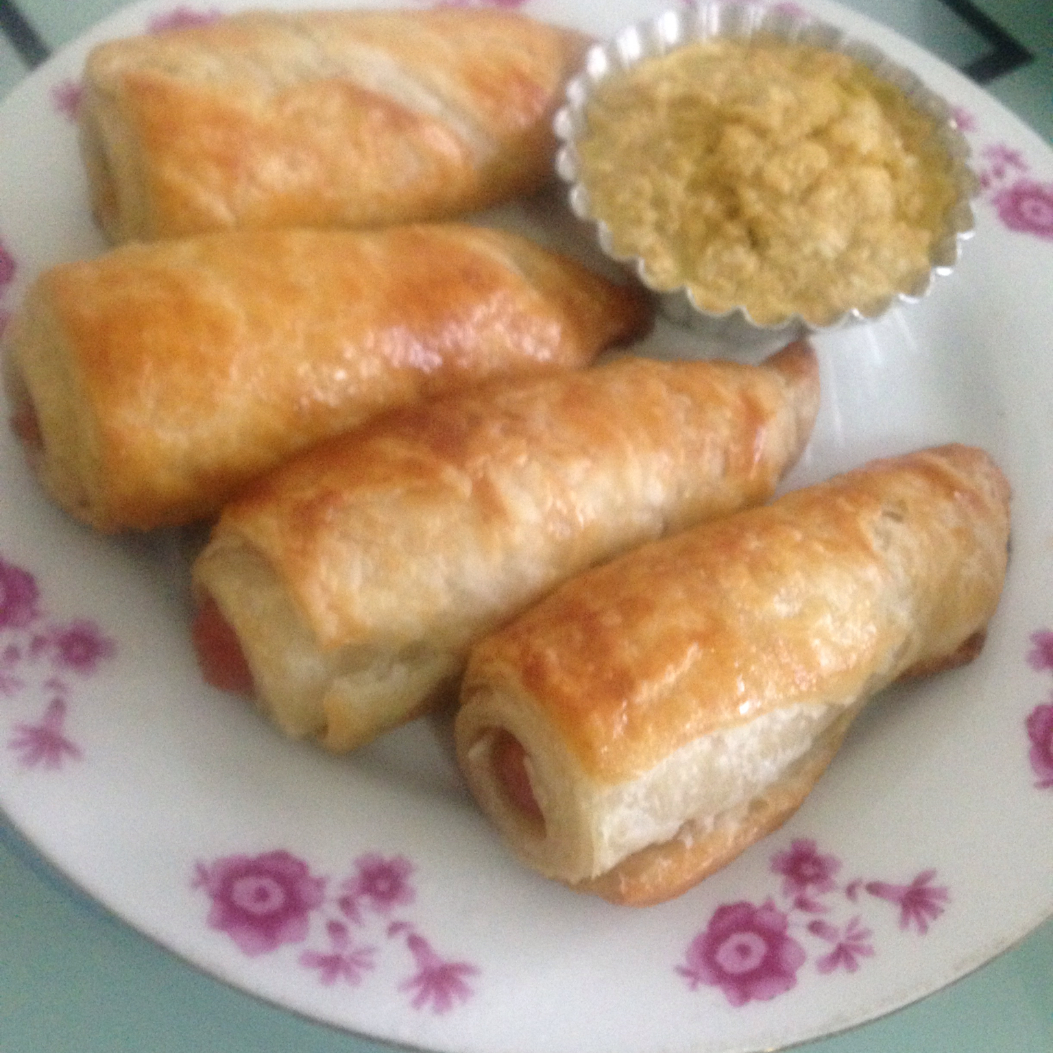 快手早餐——飞饼香肠小卷