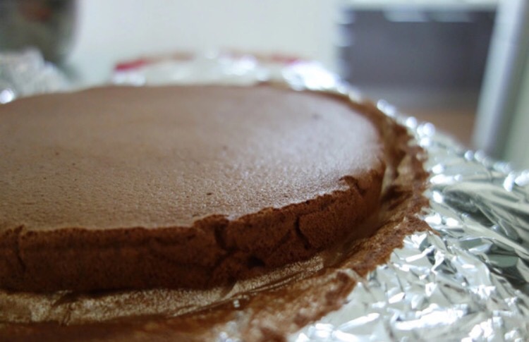 戚风蛋糕完美分层/分片方法—分次烤的做法