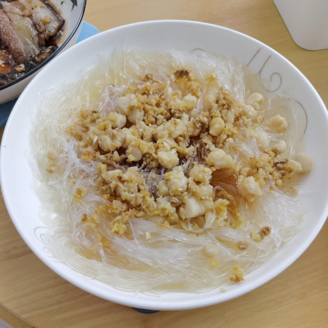 粉丝蒸鲜瑶柱