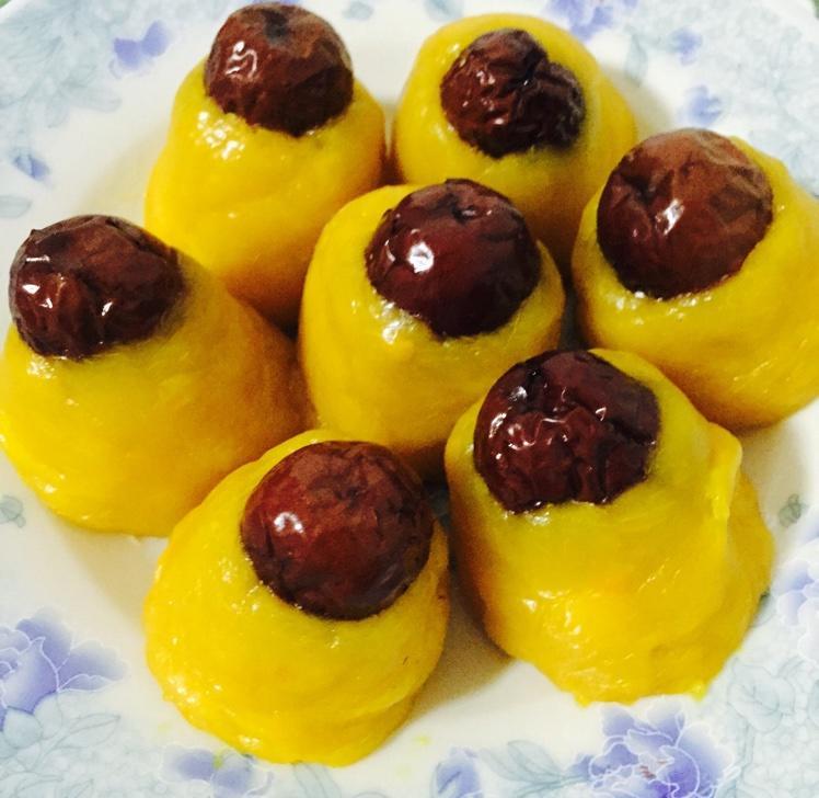 南瓜枣糕