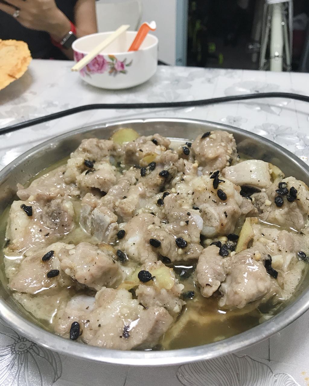 豆豉蒸排骨