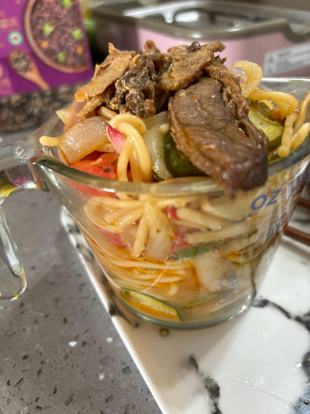 黑椒牛排意面