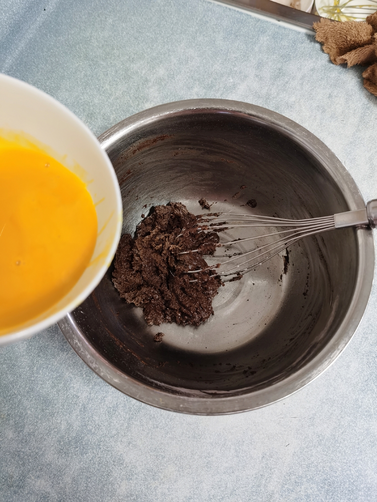 四寸森系巧克力蛋糕🍫巧克力装饰件的做法 步骤5