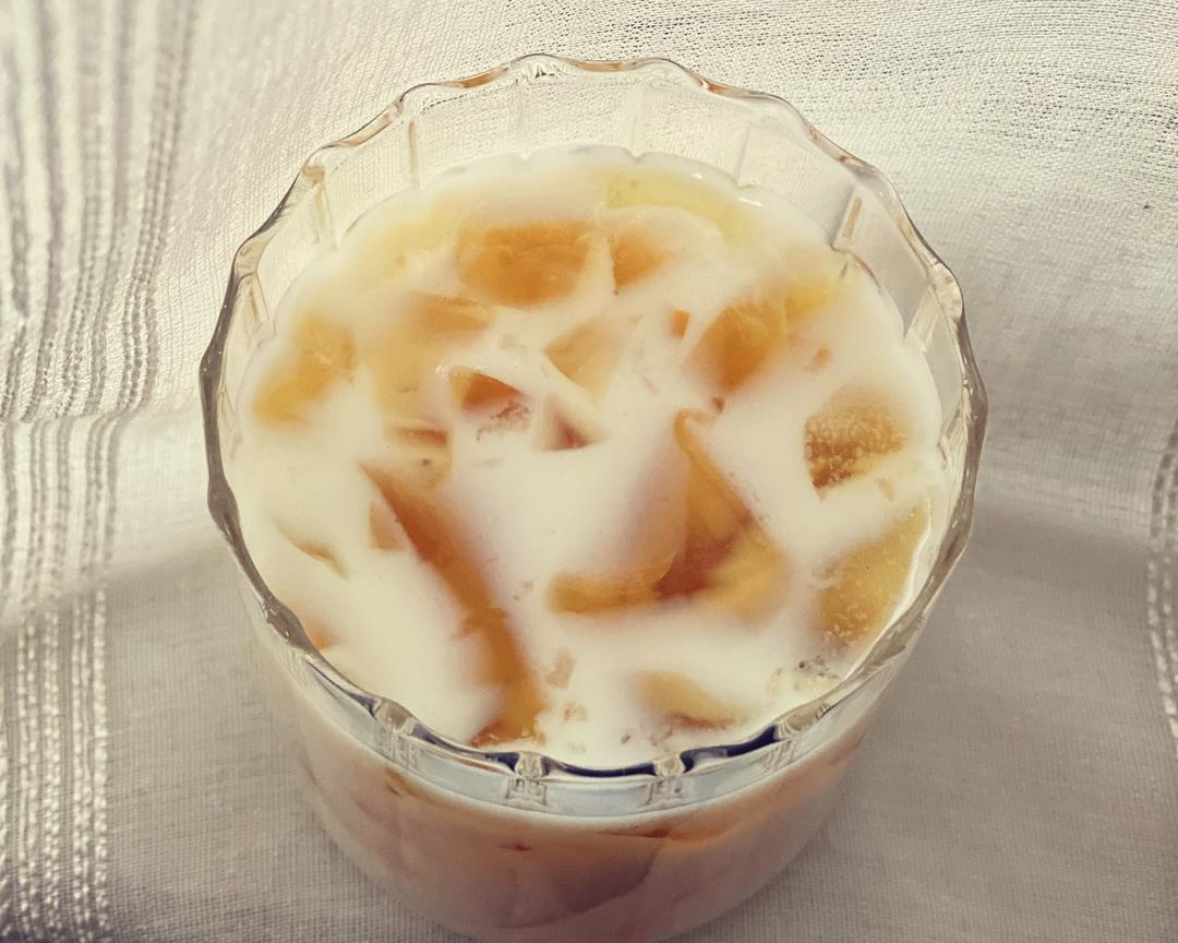 白桃乌龙奶冻的做法