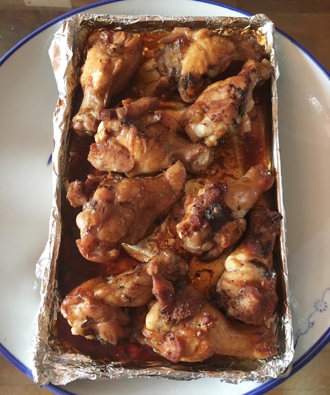 烤箱版烤鸡腿