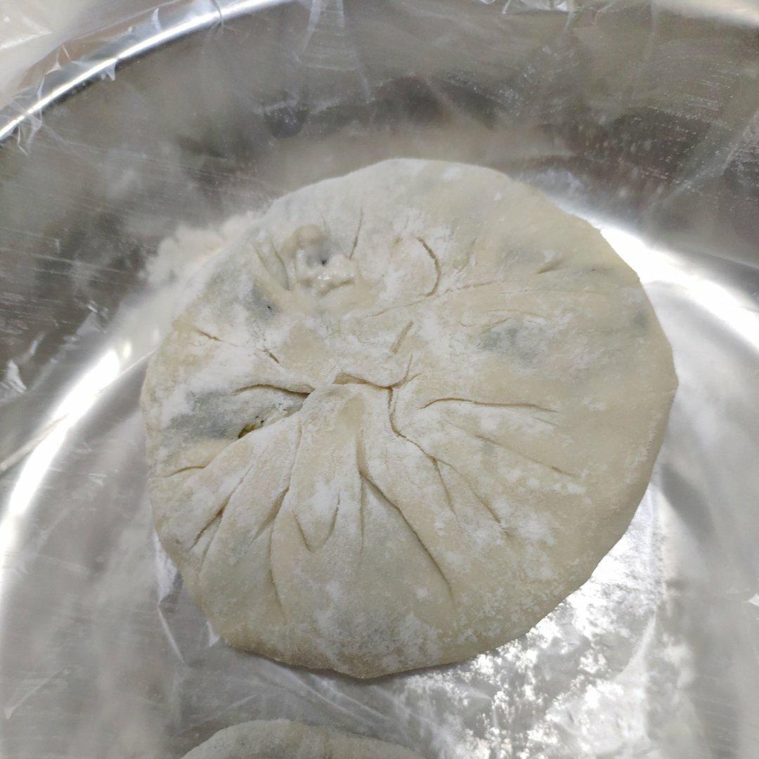 发面韭菜饼