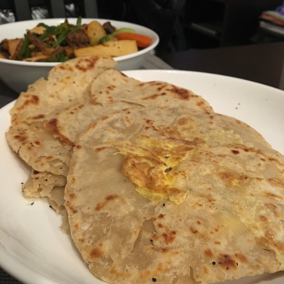 堂妈小厨——葱油手抓饼