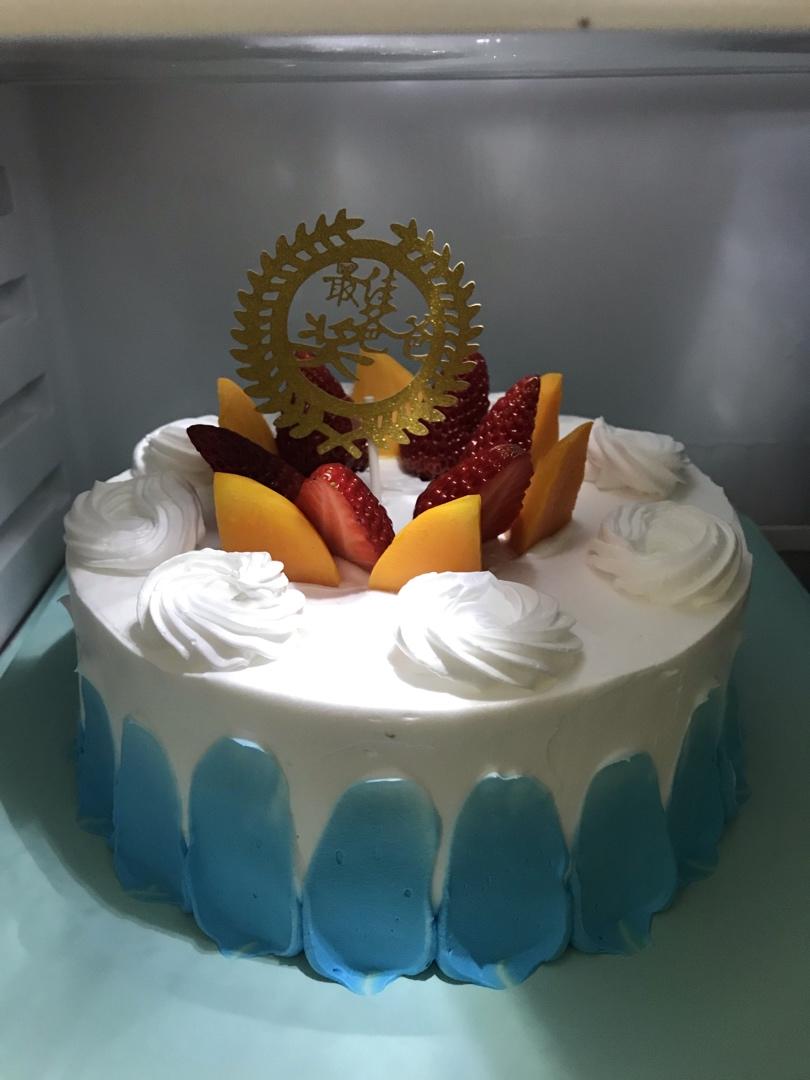 8寸水果生日蛋糕