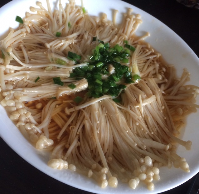 油泼金针菇