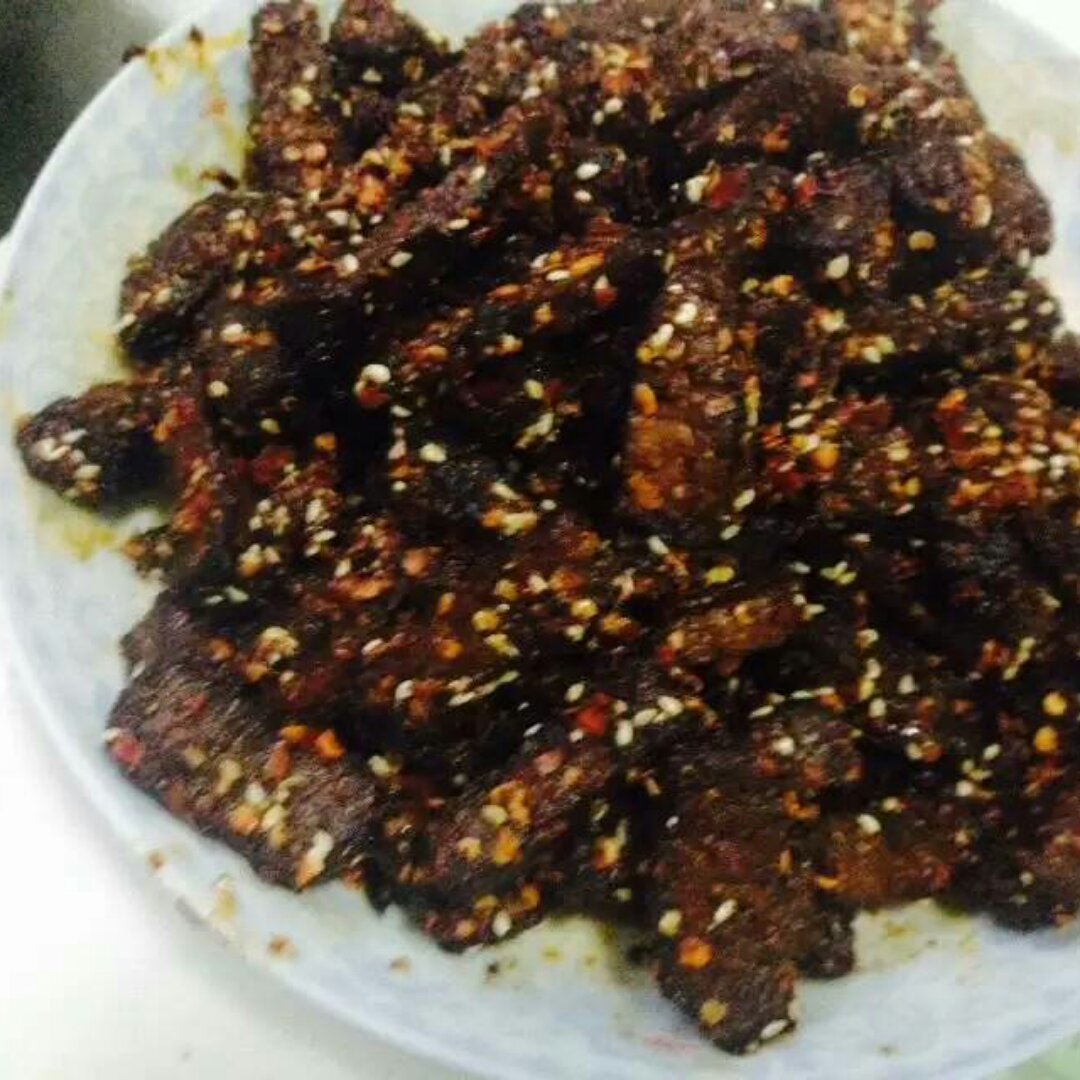 果汁麻辣牛肉干