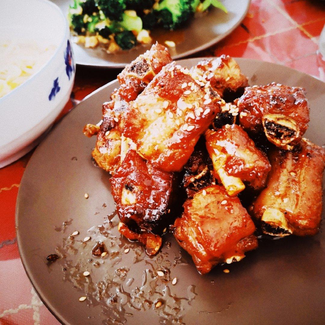 懒人版糖醋排骨